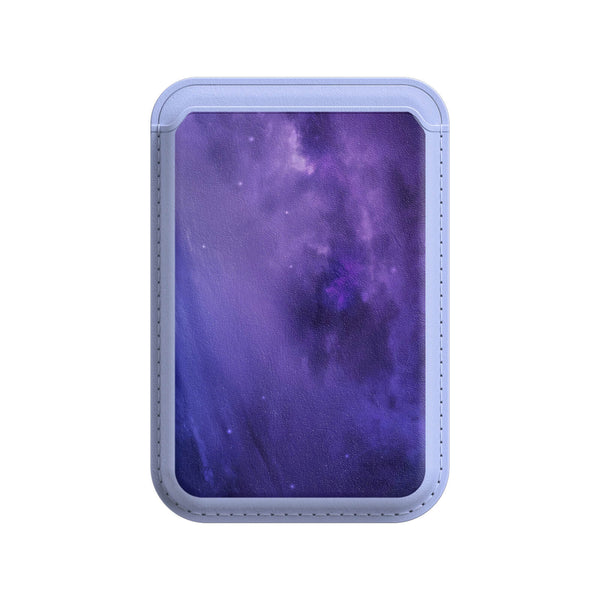 Amethyst | Leather Wallet with MagSafe