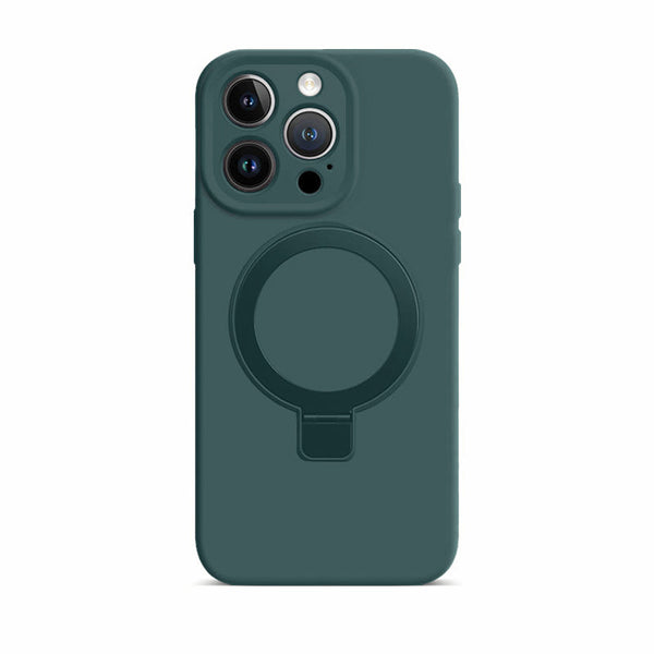 Dark Green | iPhon MagSafe Bracket Liquid Case