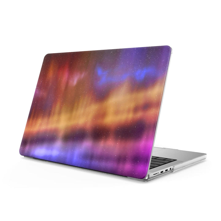 Optical Magnetic-Orange Purple | Macbook Anti-Fall Protective Case