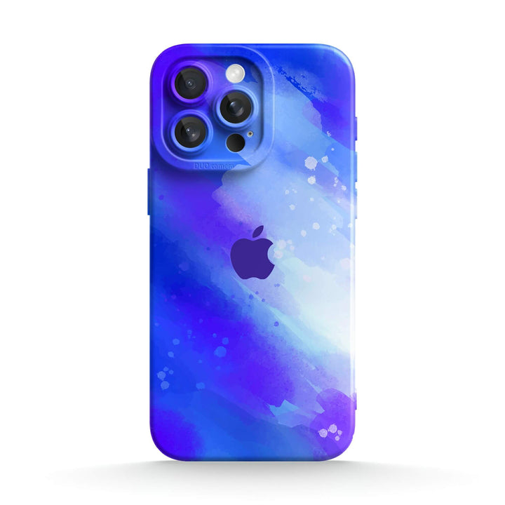 Azul extremadamente congelado | Funda protectora resistente a impactos de la serie iPhone