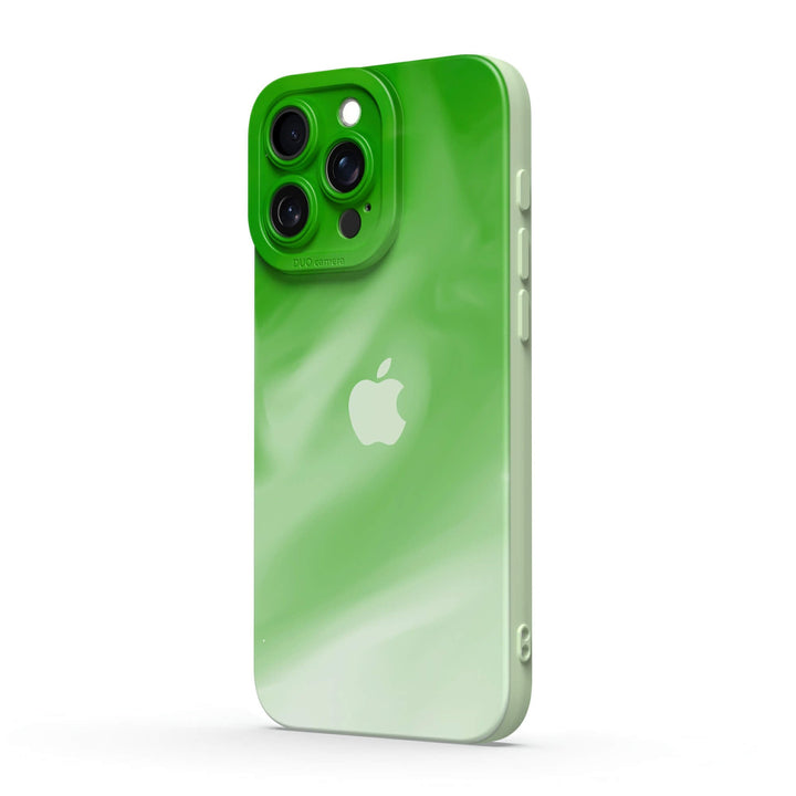 Green and White | IPhone Series Impact Resistant Protective Case