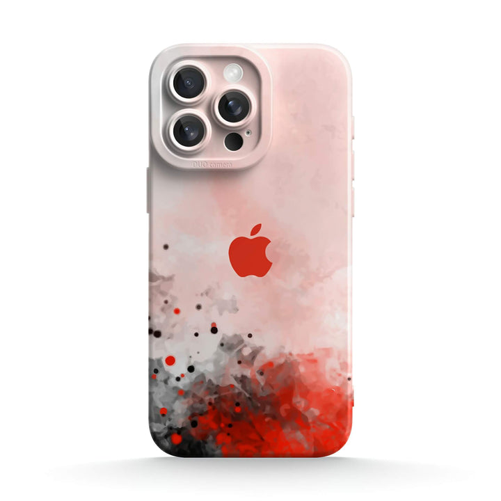 Splash Ink Red | IPhone Series Impact Resistant Protective Case