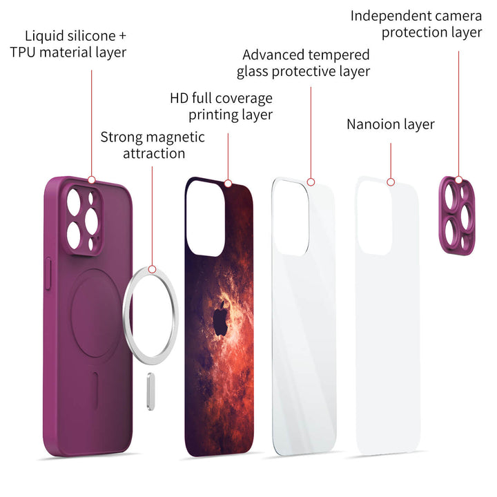 Aurora Green | IPhone Series Impact Resistant Protective Case