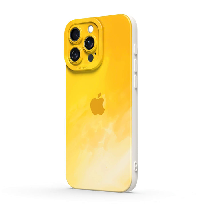 Amarillo brillante | Funda protectora resistente a impactos de la serie iPhone