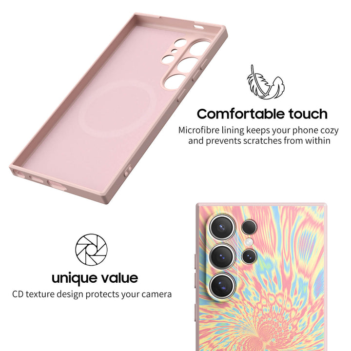 Psicodélico | Funda protectora resistente a impactos de la serie Samsung