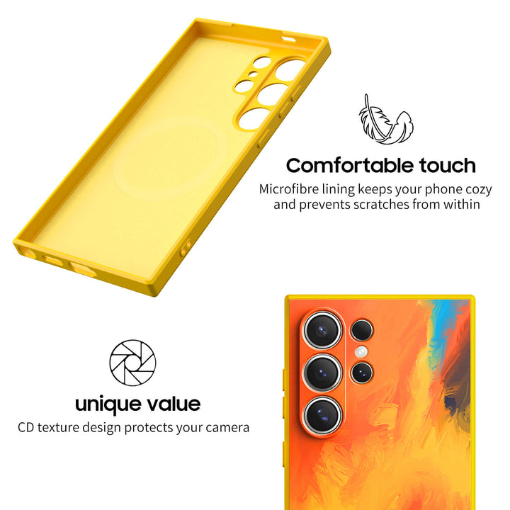 Smoke Mango | Samsung Series Impact Resistant Protective Case