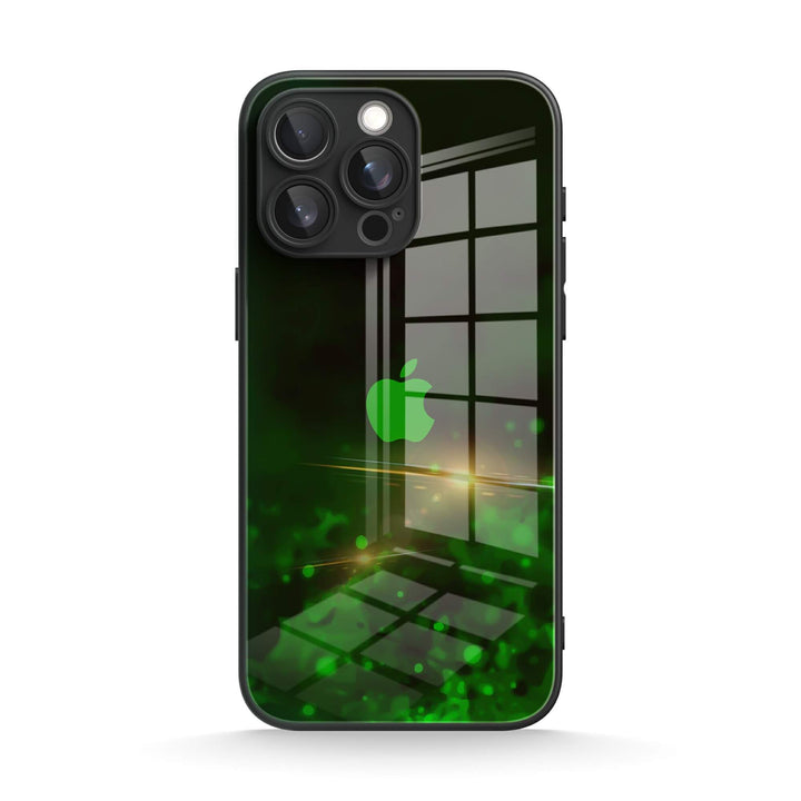 Negro Verde | Funda protectora resistente a impactos de la serie iPhone