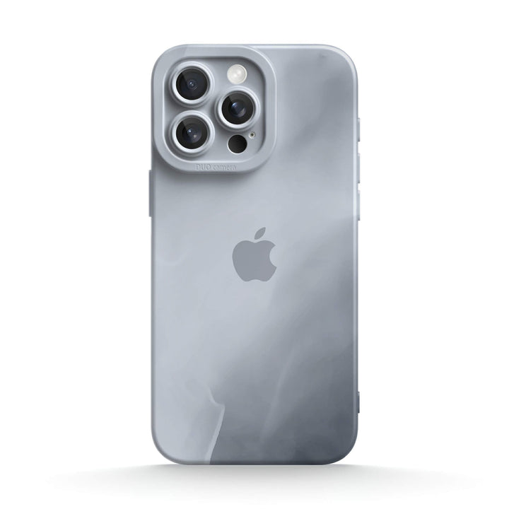 Humo gris | Funda protectora resistente a impactos de la serie iPhone