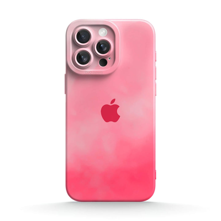 Crepúsculo rosa | Funda protectora resistente a impactos de la serie iPhone