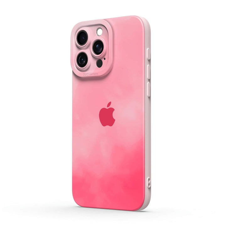 Crepúsculo rosa | Funda protectora resistente a impactos de la serie iPhone