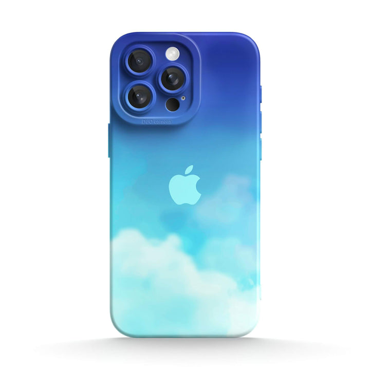 Azul cielo | Funda protectora resistente a impactos de la serie iPhone