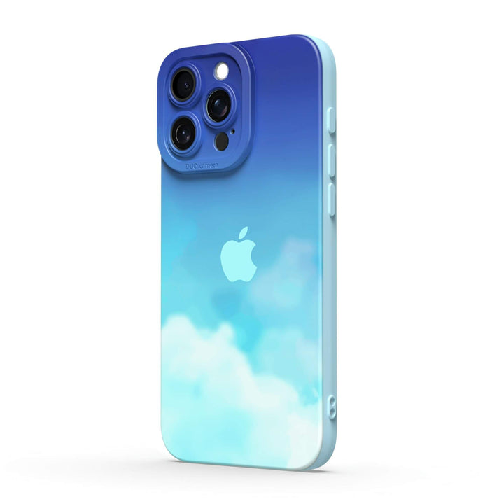 Azul cielo | Funda protectora resistente a impactos de la serie iPhone