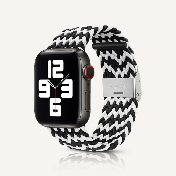 Apple Watch Series |  W Texture Nylon Woven Strap (Watch clasp series)